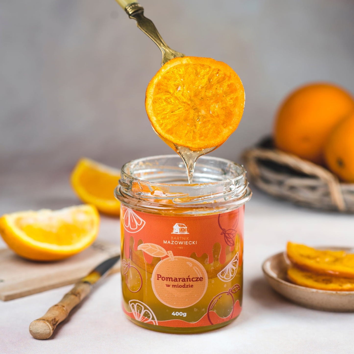 Pomarańcze w miodzie