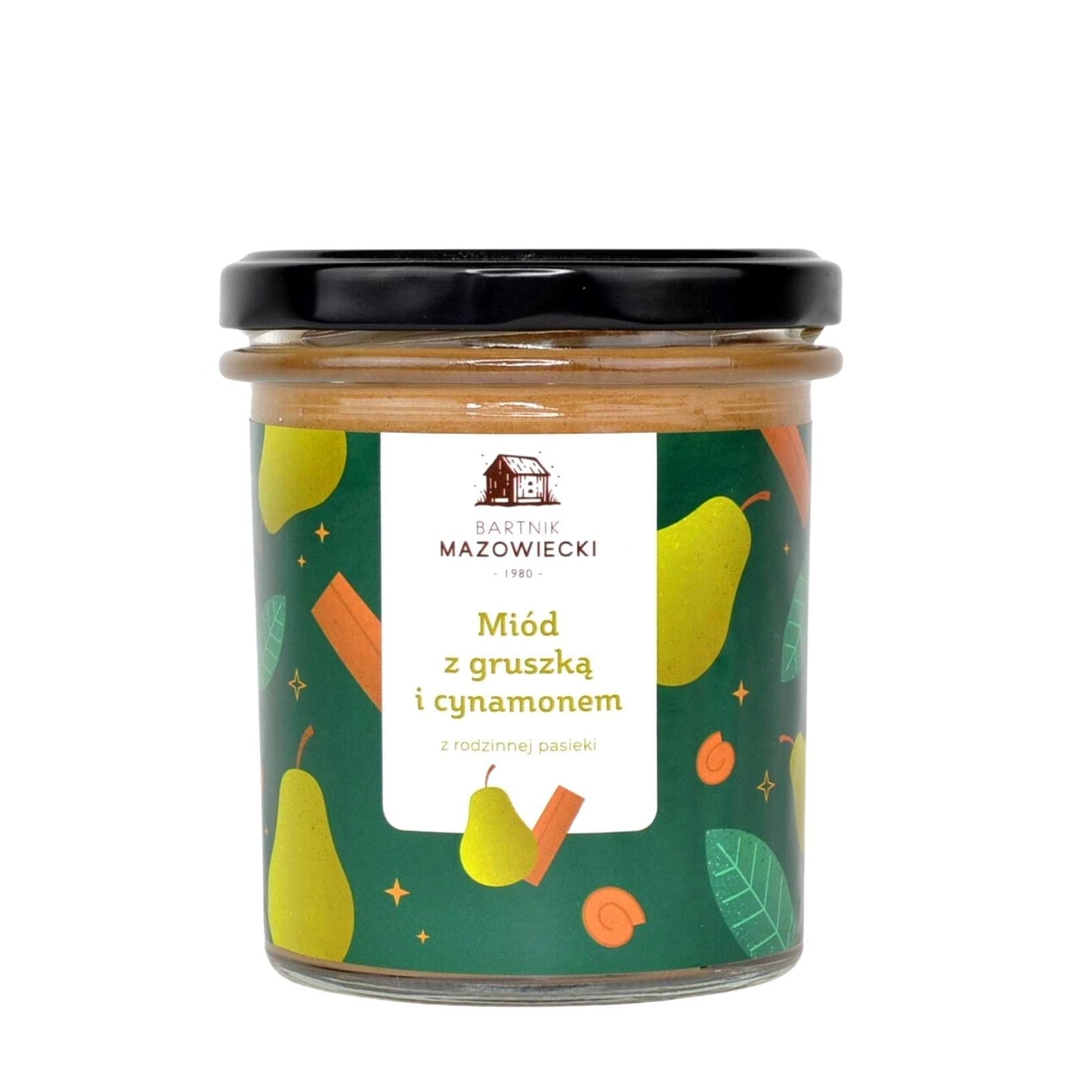 Miód z gruszką i cynamonem