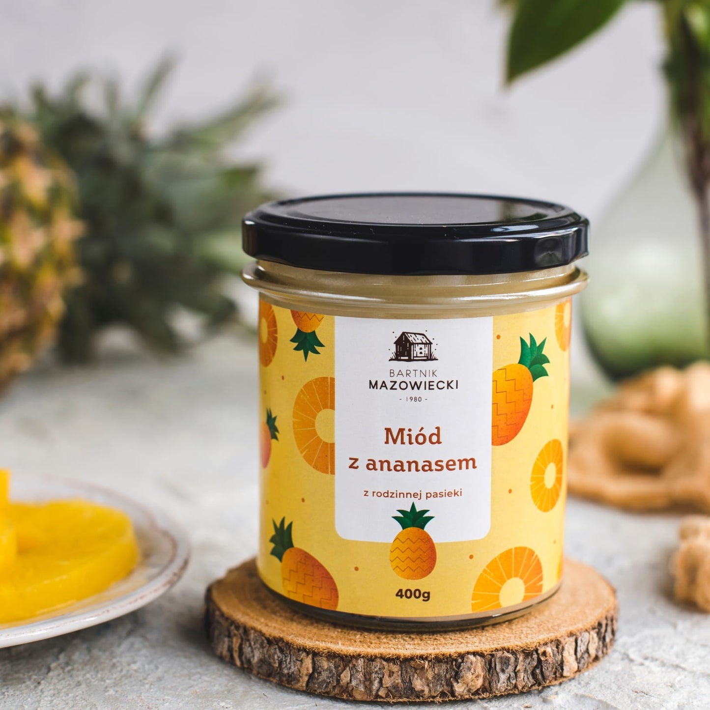 Miód z ananasem